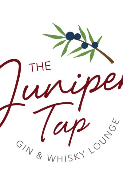Juniper Tap Gin and Whiskey Lounge Logo Design
