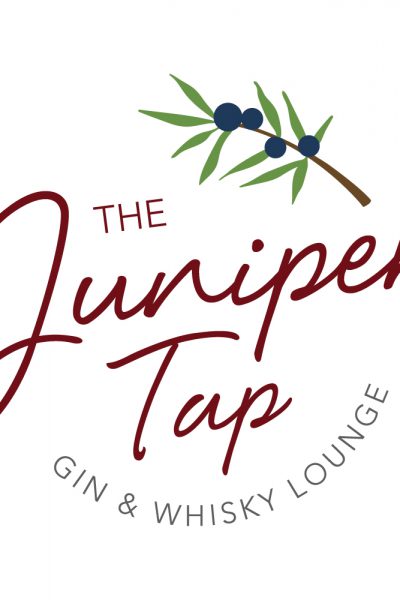 Juniper Tap Gin and Whiskey Lounge Logo Design