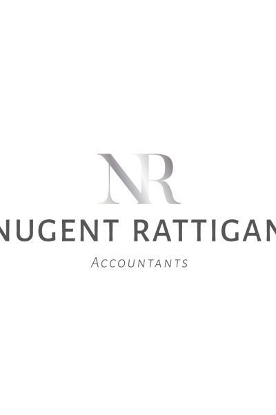 Grey and silver logo design for Nugent Rattigan Accounts
