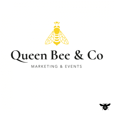 Logo design for Queen Bee Marketing in Grantham