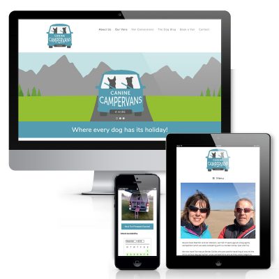 Canine Campervans Website