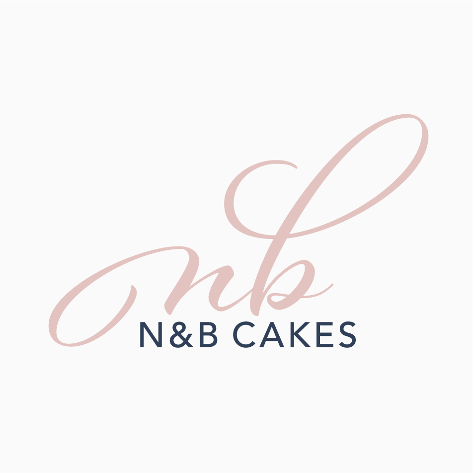 NB Cakes Newark Logo Design