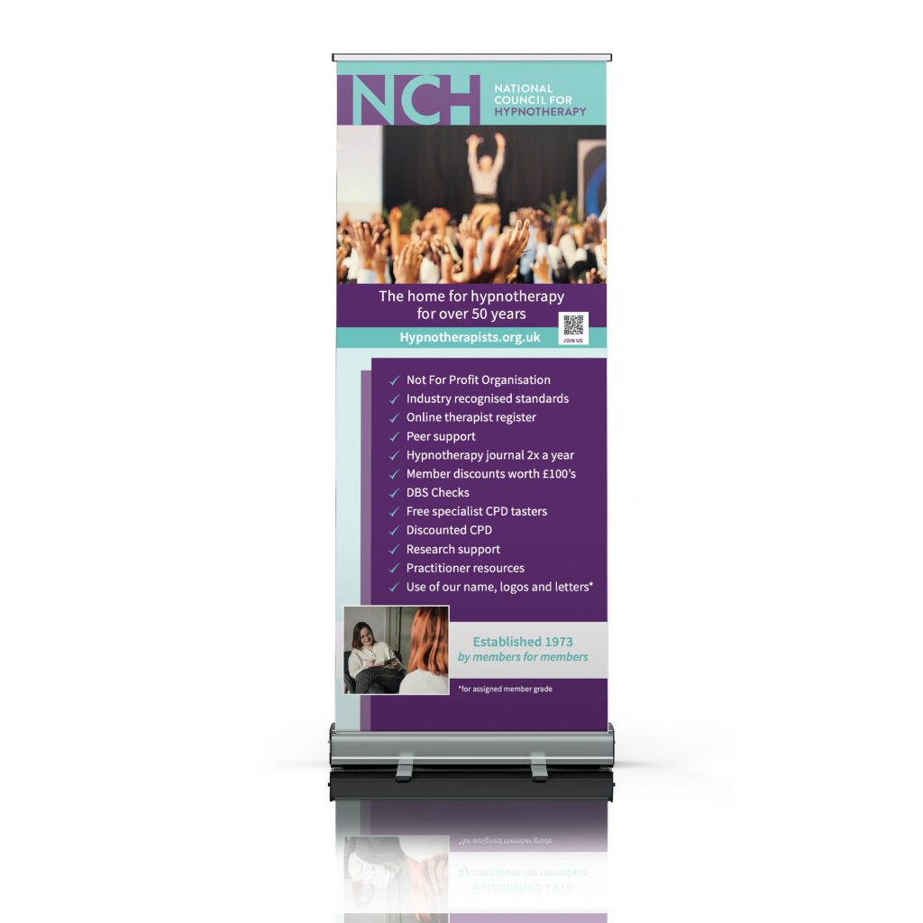 Exhibition banner design for the NCH